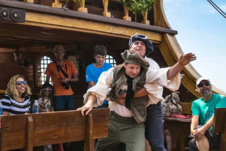 Risas garantizadas a bordo