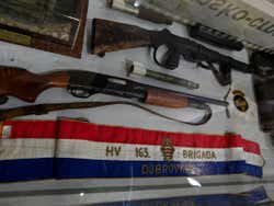 Le armi utilizzate durante la guerra