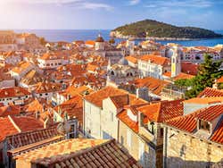 Vista geral de Dubrovnik