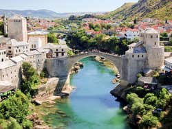 Mostar, en Bosnia