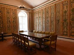 Sala de governo do Palácio do Reitor