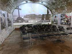 Sala audiovisiva del museo