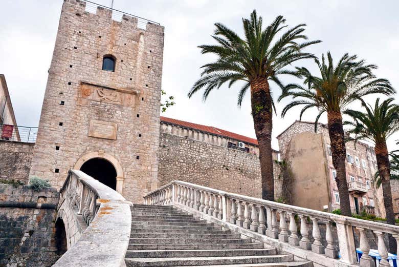 Les tours défensives de Korčula