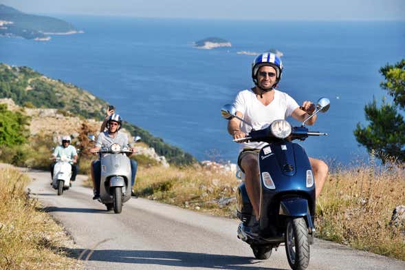 Balade en vespa dans Dubrovnik