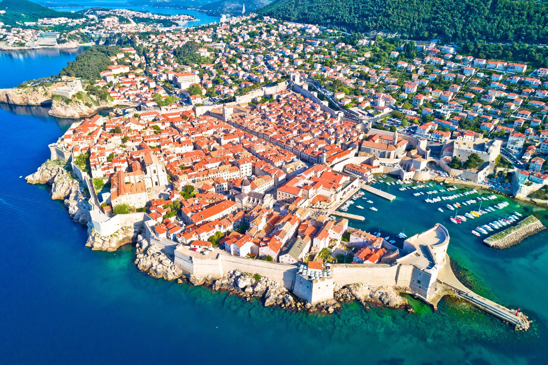 Visite guidée dans Dubrovnik + Balade en bateau