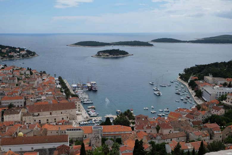 Îles Infernales depuis Hvar