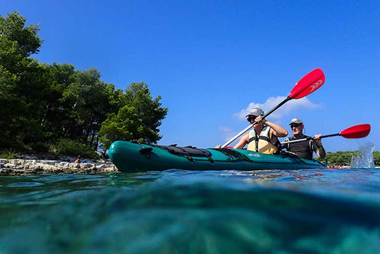 Kayak depuis Hvar