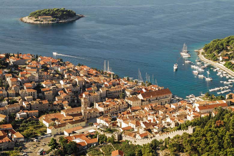Panorâmica de Hvar
