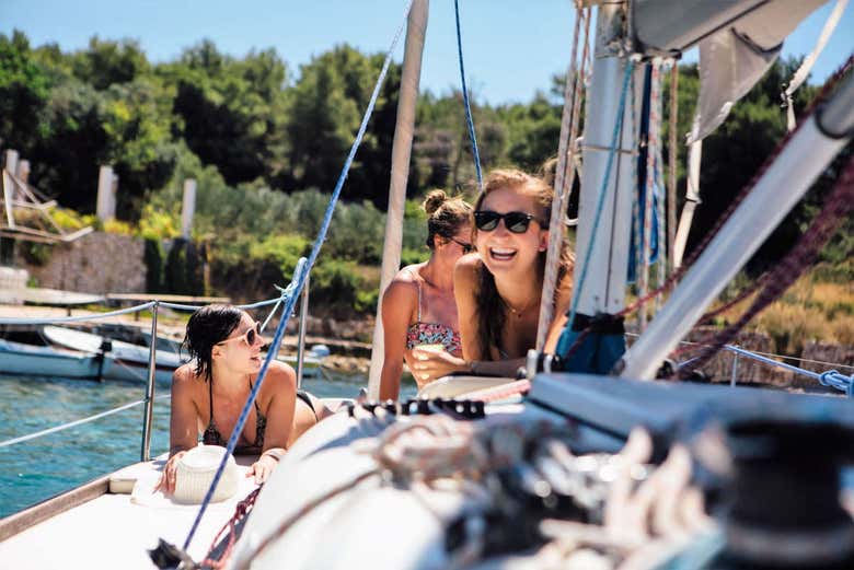 À bord du bateau
