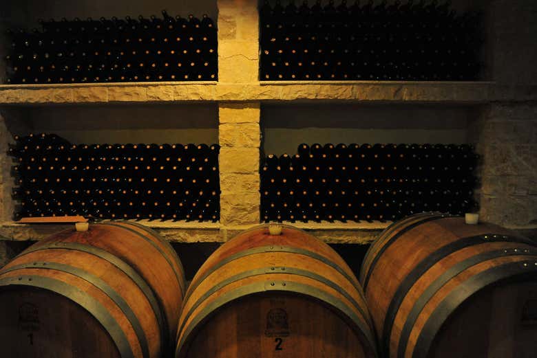 Une cave à vin de Lumbarda