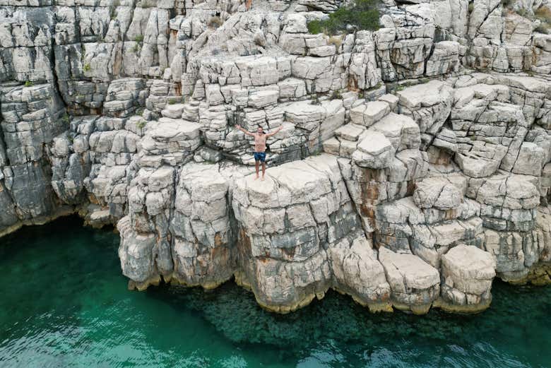 Time to jump into the water!