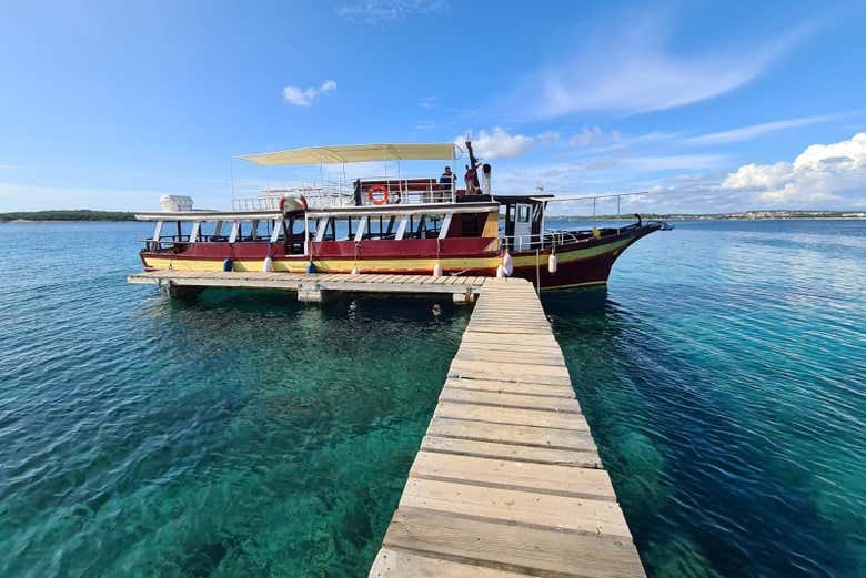 Boat from Medulin