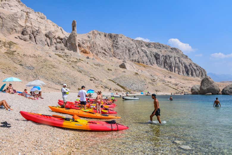 I kayak previsti dall'attività