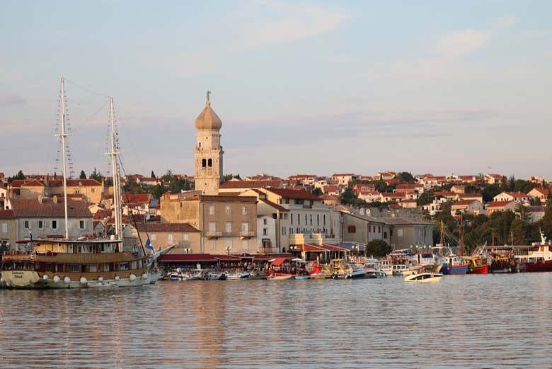 Boats docked