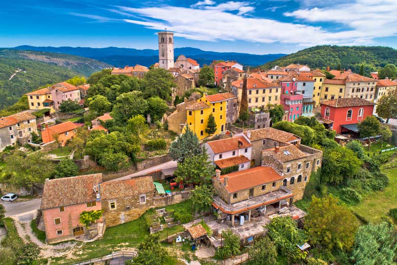 Panorámica de Oprtalj