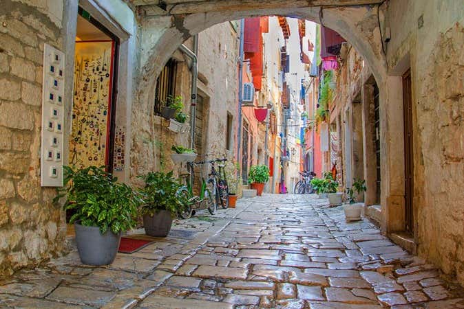 Admire the charming historic centre