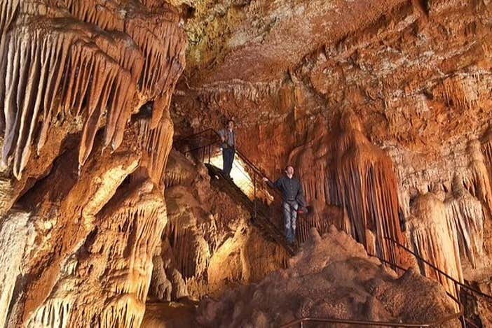 Visitando la grotta di Baredine