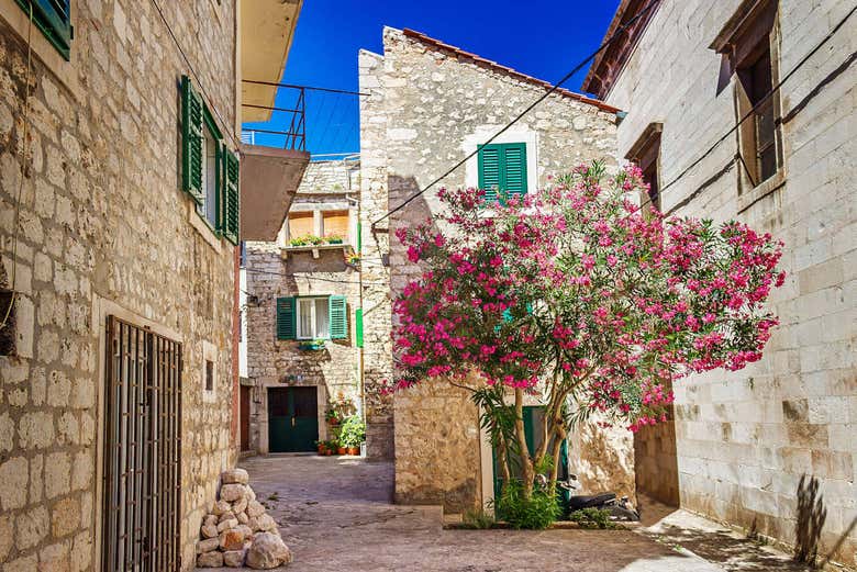 The streets of Sibenik