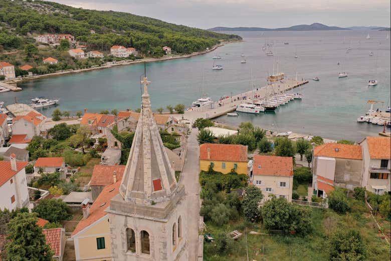 Panoramica di Zlarin