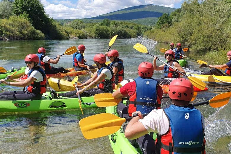 Caiaque no Vale do Sinj