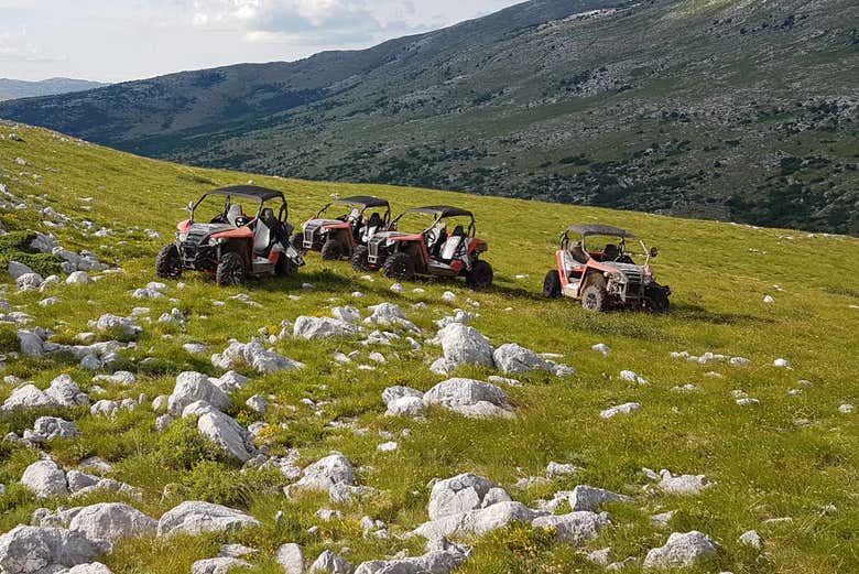 Tour de buggy por Sinj