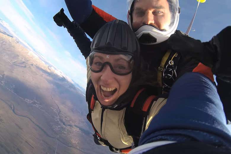 Saut en parachute tandem à Sinj