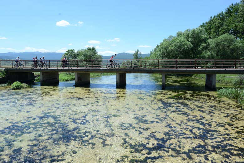 Balade à vélo dans la plaine de Sinj