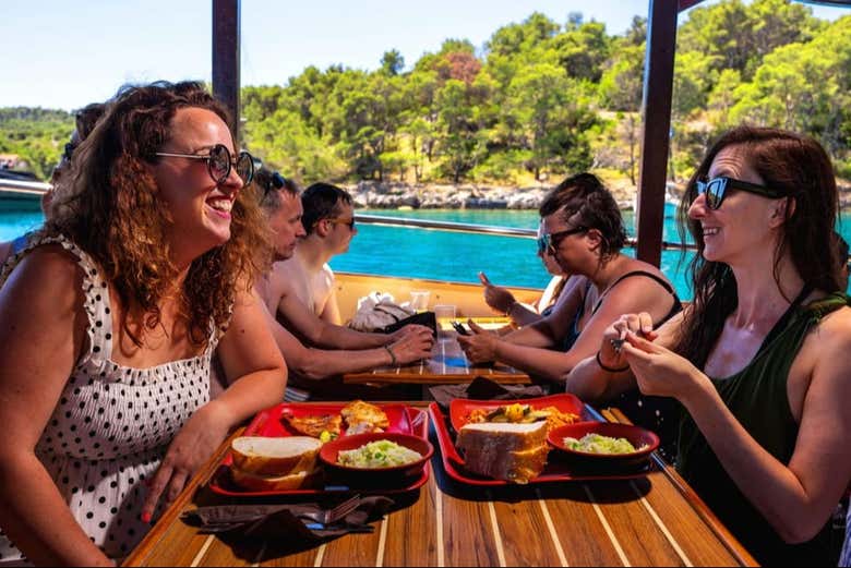 Durante la comida