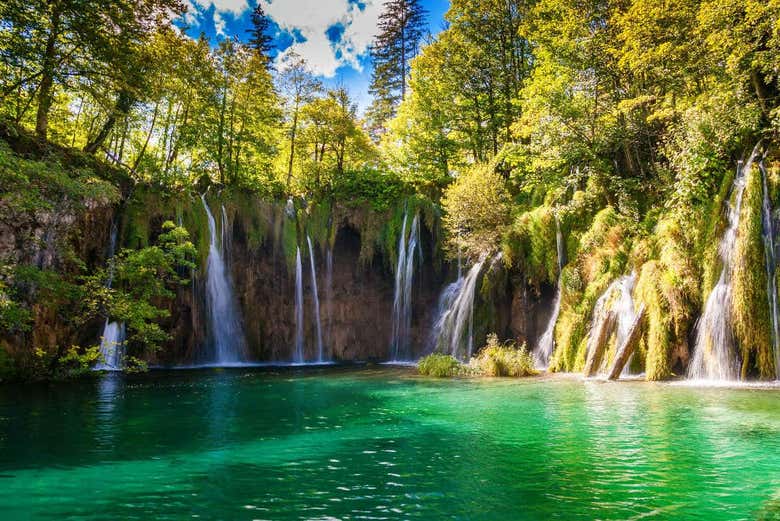 Cachoeiras nos Lagos Plitvice