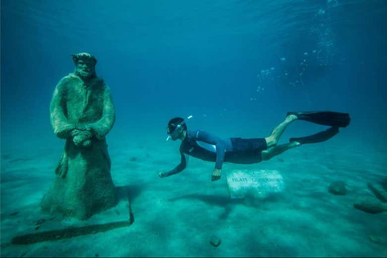 Snorkel at the Underwater Museum