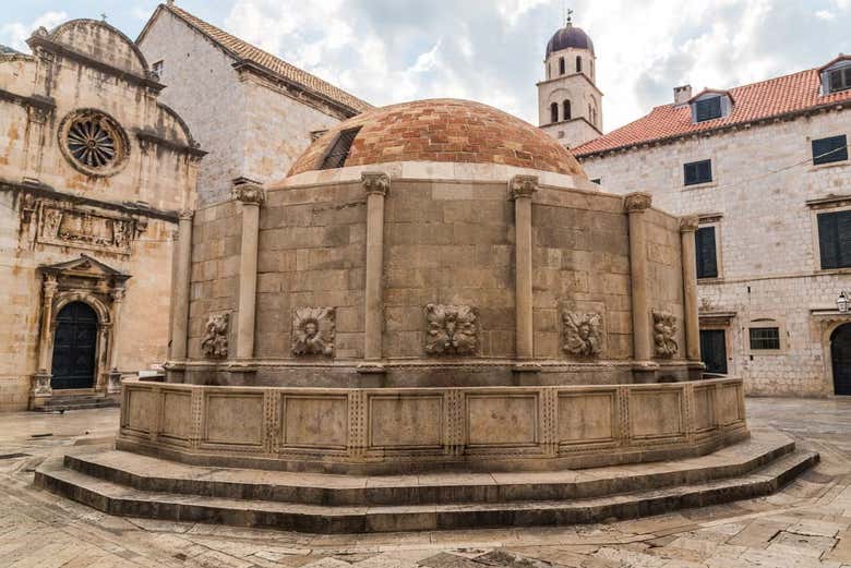 Fontaine d'Onofrio de Dubrovnik