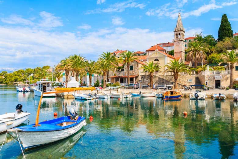 The port of Brac Island