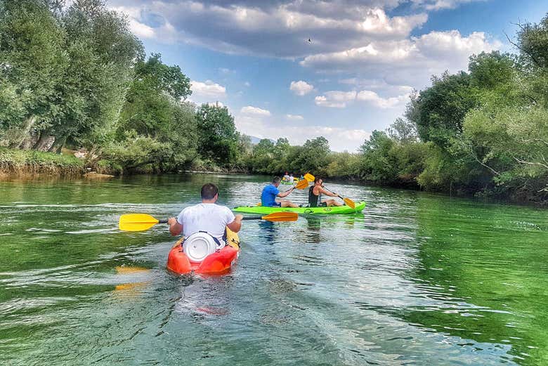 Tour en kayak
