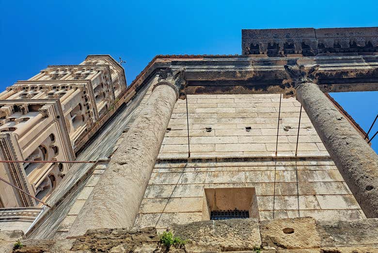 Vista de la catedral de San Duje