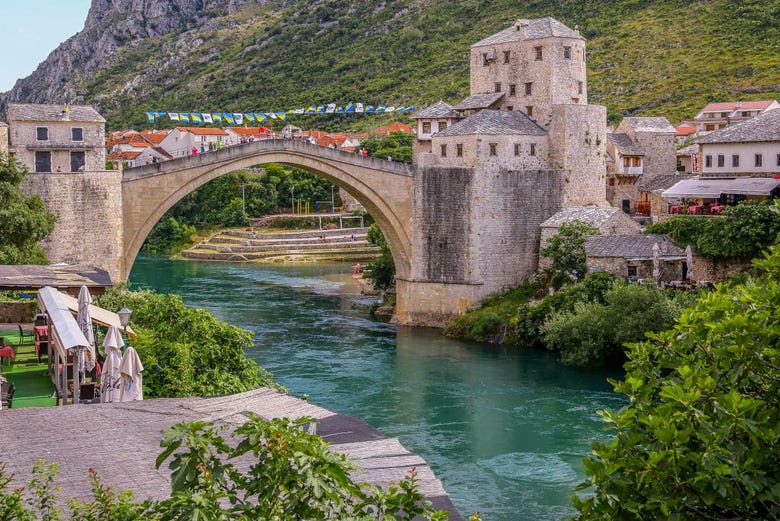 Puente Viejo de Mostar, en Bosnia Herzegovina