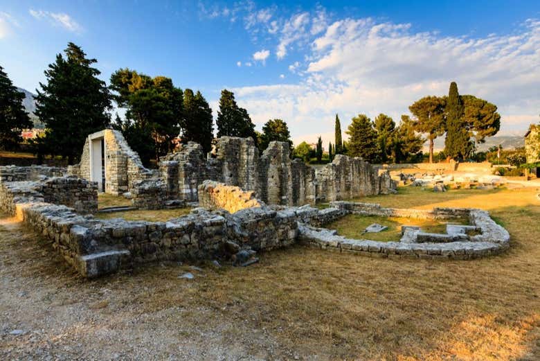 The Roman ruins of Salona