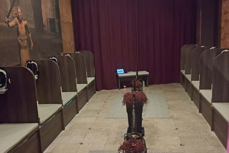 Have fun at Diocletian's Dream Virtual Reality room!
