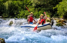Rafting en el río Cetina