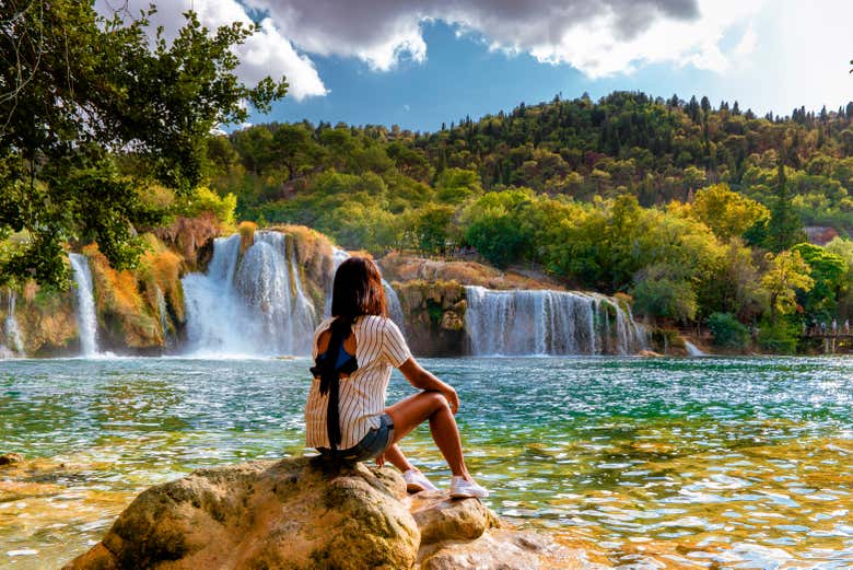 Contemplando le cascate