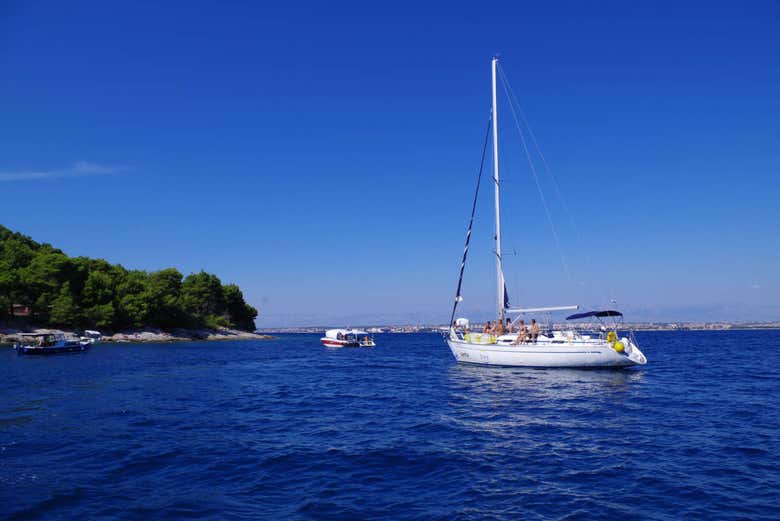 Boat to Telascica