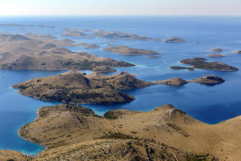 Get amazing views of the Kornati National Park