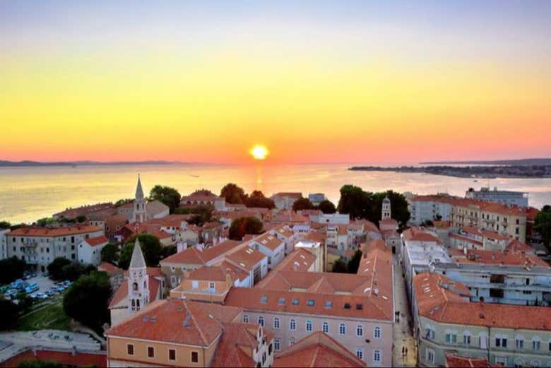 Zadar al atardecer