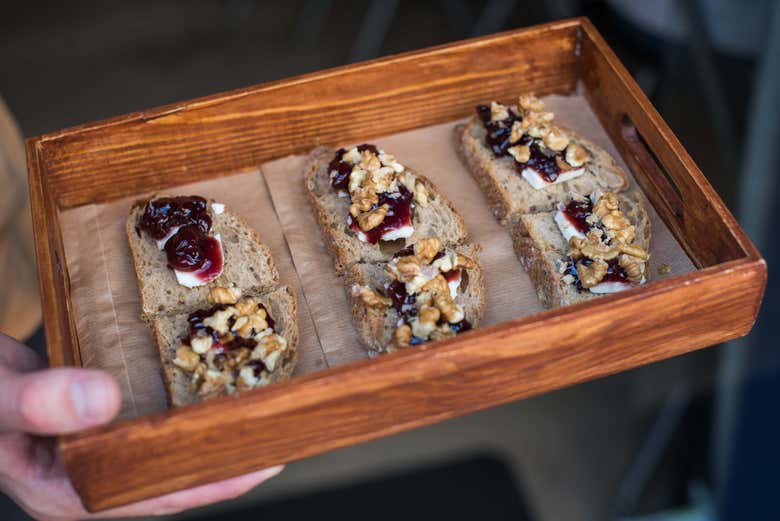 Delicious toasts