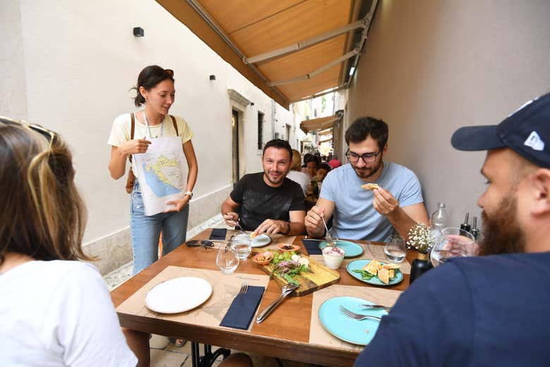 Learning about Croatian gastronomy