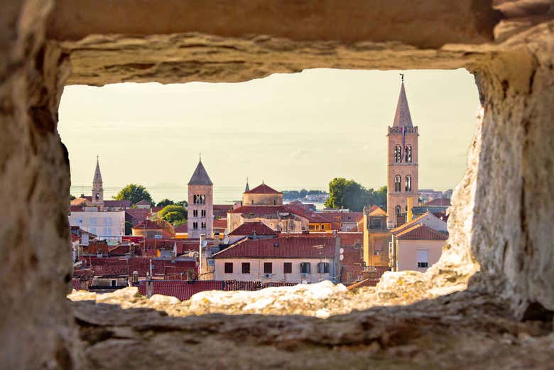 Vue sur Zadar
