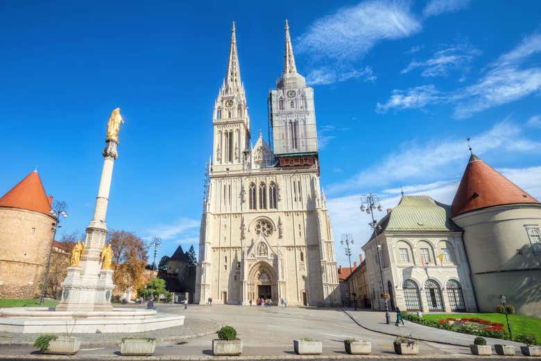 See the Cathedral of Zagreb