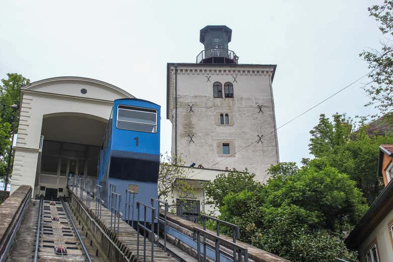 La funicolare di Zagabria e la Torre di Lotrščak