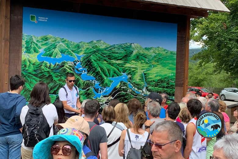 Excursion aux lacs de Plitvice