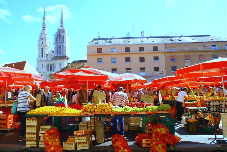 Explore the Dolac Market