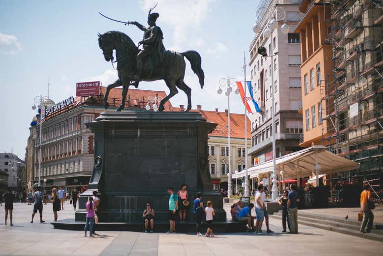 La place Ben Jelačić 